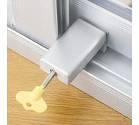 Sliding Window Lock Restrictor Adjustable Window Stopper Child Safety Protection Lock,Door Anti Slip Window Anti Theft Lock,Rails Limit