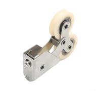 Sliding Window Pulley 28mm Ball Bearing Smooth Roll | Built-in ball bearings, low friction roll, quiet operation, fits glass doors, window tracks(F)
