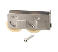 Sliding Window Pulley 28mm Ball Bearing Smooth Roll | Built-in ball bearings, low friction roll, quiet operation, fits glass doors, window tracks(A)