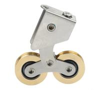 Sliding Window Pulley 28mm Ball Bearing Smooth Roll | Built-in ball bearings, low friction roll, quiet operation, fits glass doors, window tracks(E)