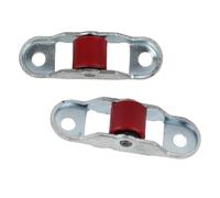 Sliding Window Pulley Roller, Sliding Pulley Hardware, Silent, No Jam, 12mm Stainless Steel with Base for Cabinet