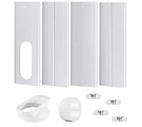 Sliding Window Seal | Mobile Air Conditioner Replacement PVC Seal Bracket | Multipurpose Window Vent, Suitable for Portable A/C with 5.9"/15cm Air Conditioner Diameter Hoses