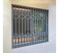 Sliding Window Security Grilles & Bars Anti-Burglary Protection Adjustable 50-210 cm Window Locking System Safety Barrier for Home & Office Enhanced Security Solutions