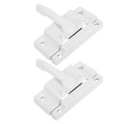 Sliding Window Universal White Aluminium Alloy Sash Lock 2 Pair Left Right