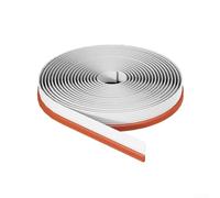 Sliding Window Weatherstrip TPE Based Design Ensures Superior Performance in Blocking Airflow at The Bottom of The Door 400cm Long (White and Orange)