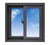 Sliding Window with Lock and Screen for Shed, Basement, Garage, Bathroom - Secure Ventilation Solution