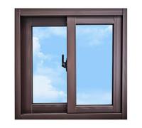 Sliding Window with Screen and Tempered Glass, Enhanced Security Locking Mechanism, Ideal for Sheds, Basements, and Mobile Homes