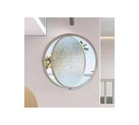 Sliding Windows Household Ventilation Window, 360° Center Axis Rotating Round Window, Mobile Home Window with Tempered Glass for Attic Basement Bathroom(Natural,50cm/19.7in)