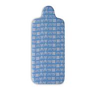 SLIETON Extra Large 54 x 20 inches Iron Board Cover,Made of Soft 100% Cotton Easy Installation, Scorch Resistant Surface (Ironing Runes)