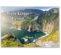 Slieve League, Irelands Highest Sea Cliffs, Located in South West Donegal Along This Magnificent Costal Driving Route. One of The Most Popular Stops at Wild Atlantic Way Route, Co, Fridge Magnet