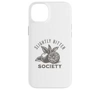 Slightly Bitter Society Funny Retro Lemon Quote Case for iPhone 14 Plus