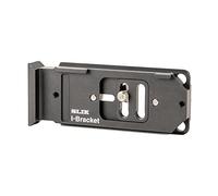 SLIK i-Bracket Arca-Compatible Quick Release Plate for Mirrorless Canon R, Nikon Z and Sony a7 Series Cameras, Black (618-750)
