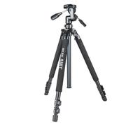 SLIK Pro 700DX Tripod KIT with 3-Way Pan & Tilt Head, for Mirrorless/DSLR Sony Nikon Canon Fuji Cameras and More - Black (615-316)