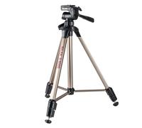 Slik U9000 Tripod with 3-Way Fluid-Effect Head and Built-In Bubble Level,Silver