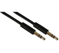 SLIM 3.5mm Mini Stereo Jack to Jack Plug Audio Headphone Aux Cable Lead Gold 1.5m