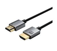 Slim 3.8mm HDMI 2.1 Video Cord, HDMI to HDMI Cable Supporting 8K 4K Ultra HD Resolution For Laptops & Computers(1pcs-2m)