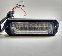 SLIM AMBER WARNING LIGHT FLASHING STROBE RECOVERY ULTRA BRIGHT MAYPOLE MP4115B
