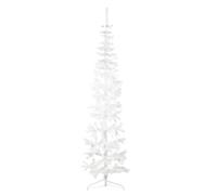 Slim Artificial Half Christmas Tree with Stand Xmas Artificial Tree vidaXL