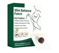 Slim Balance Patch, Hunger Control Patch,with Boosts Energy Naturally, Bloating Relief Solution, Helps Curb Cravings and Balanced Appetite