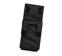 Slim Belt Wallet, Quick-Access Nylon Travel Pouch for Passport & Cash，Black | Slim waist wallet-style pouch, approx. 8.5x12cm folded, for passports, cash, cards & compatible your phones while travelling.