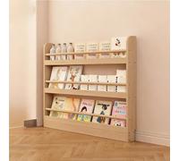 Slim Bookshelf for Small Spaces, Behind the Door Storage Cabinet - Freestanding Narrow Bookcase for Bedroom, Bathroom, Entryway Organizer(31.9 * 27.5in)