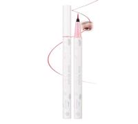 Slim Bright Waterproof Eyeliner Pen Fine Point - Long-Lasting Gel Liquid Eyeliner, Smudge-Proof Quick-Dry Formula for Winged, Waterline & Precise Makeup in Brown, Plum, Dark Red & Pink Shades
