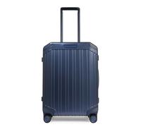 Slim Cabin Suitcase- unisex- Piquadro- Cabin Bags- Blue- ONE SIZE- Suitcases ONE SIZE