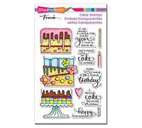 Slim Cake Perfectly Clear Stamps Set