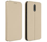 Slim Case, Classic Edition stand case for Nokia 2.3 - gold