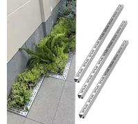 Slim Channel Drain Kit - 304 Stainless Steel, Removable Grate for Outdoor & Underground Drainage Solutions, Efficient Water Management System for Effective Drainage