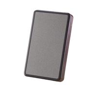 Slim Cigarette Case, Automatic Pop-Up Cover/Pressure-Proof and Waterproof/Holds 20 Thick and Thin Cigarettes, Male and Female Cigarette Cases,Black-A