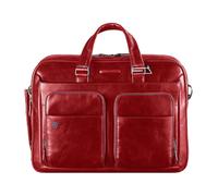 Slim Computer and iPad Pro 12.9 Bag, unisex, Piquadro, Laptop Bags & Cases, Red, ONE SIZE, Bags ONE SIZE