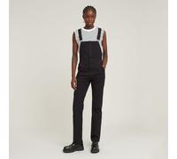 Slim Dungaree - Black - Women XXS