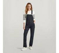 Slim Dungaree - Black - Women XXS