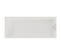 Slim Edge Straight Single Ended Bath | White | Acrylic | 1500mm x 700mm