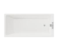 Slim Edge Straight Single Ended Bath | White | Acrylic | 1700mm x 800mm