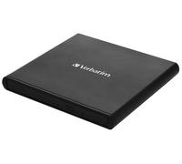 Slim External CD / DVD Writer, Black 98938
