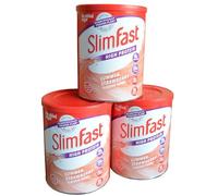 Slim-Fast Summer Strawberry Flavour Milkshake Powder 438g (Pack of 3)