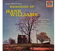 SLIM FENTON - SLIM FENTON sings memories of hank williams GRAND PRIX 106 (LP vinyl record)