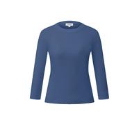 Slim Fit 3/4 Sleeve Round Neck Indigo Washed Women’s T-Shirt s.Oliver Bleu 48