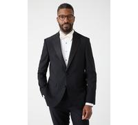 Burton Mens Tuxedo Black Slim Fit Formal Wedding Business Smart Workwear