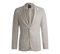 Slim Fit Blazer - male - Boss - Blazers - Beige - 2XL - Suits 2XL