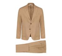 Slim Fit Camel Dress Jacket, male, Manuel Ritz, Single Breasted Suits, Brown, 2XL, Suits 2XL