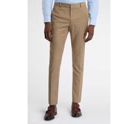 Slim Fit Camel Flannel Trousers Farah Beige 38R
