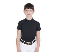 SLIM FIT CHILDREN'S TRAINING POLO SHIRT IN TECHNICAL FABRIC