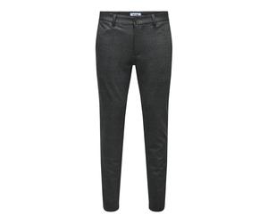 Slim fit chino Trousers Only & Sons Mark check Vert 28x32