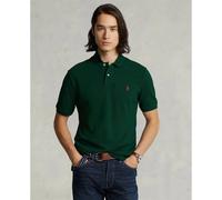 Slim Fit Cotton Pique Polo Shirt Green