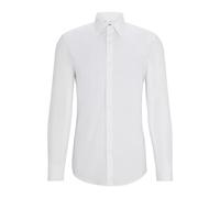 Slim Fit Cotton Shirt - male - Boss - Formal Shirts - White - 2XL - Shirts 2XL