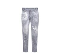 Slim Fit Denim Jeans for Men - male - Dsquared2 - Slim Fit Jeans - Gray - M - Jeans M