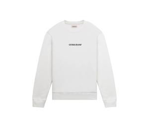 Slim fit embroidered logo sweatshirt Guess Blanc L